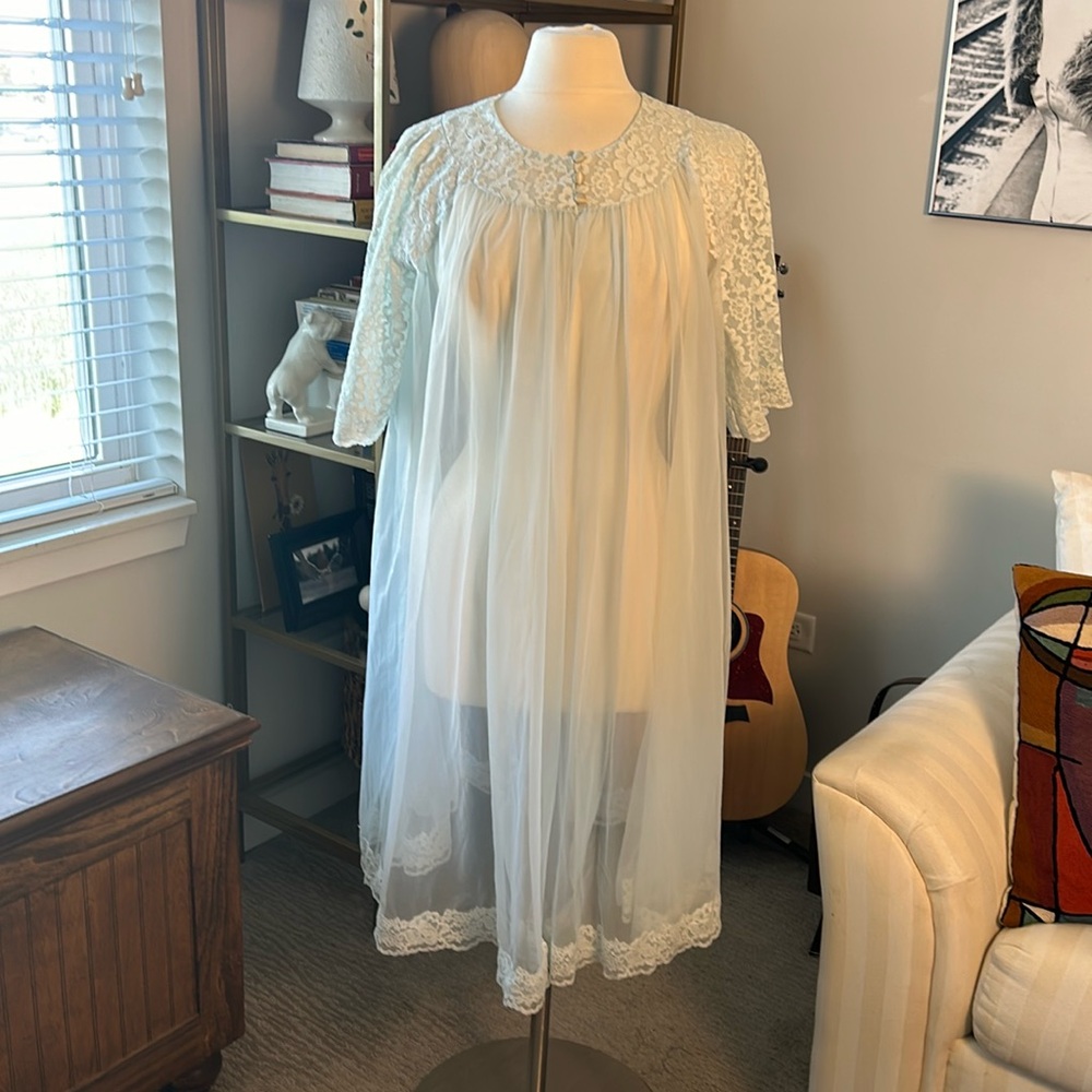 Vintage Shadow Time Night Dress